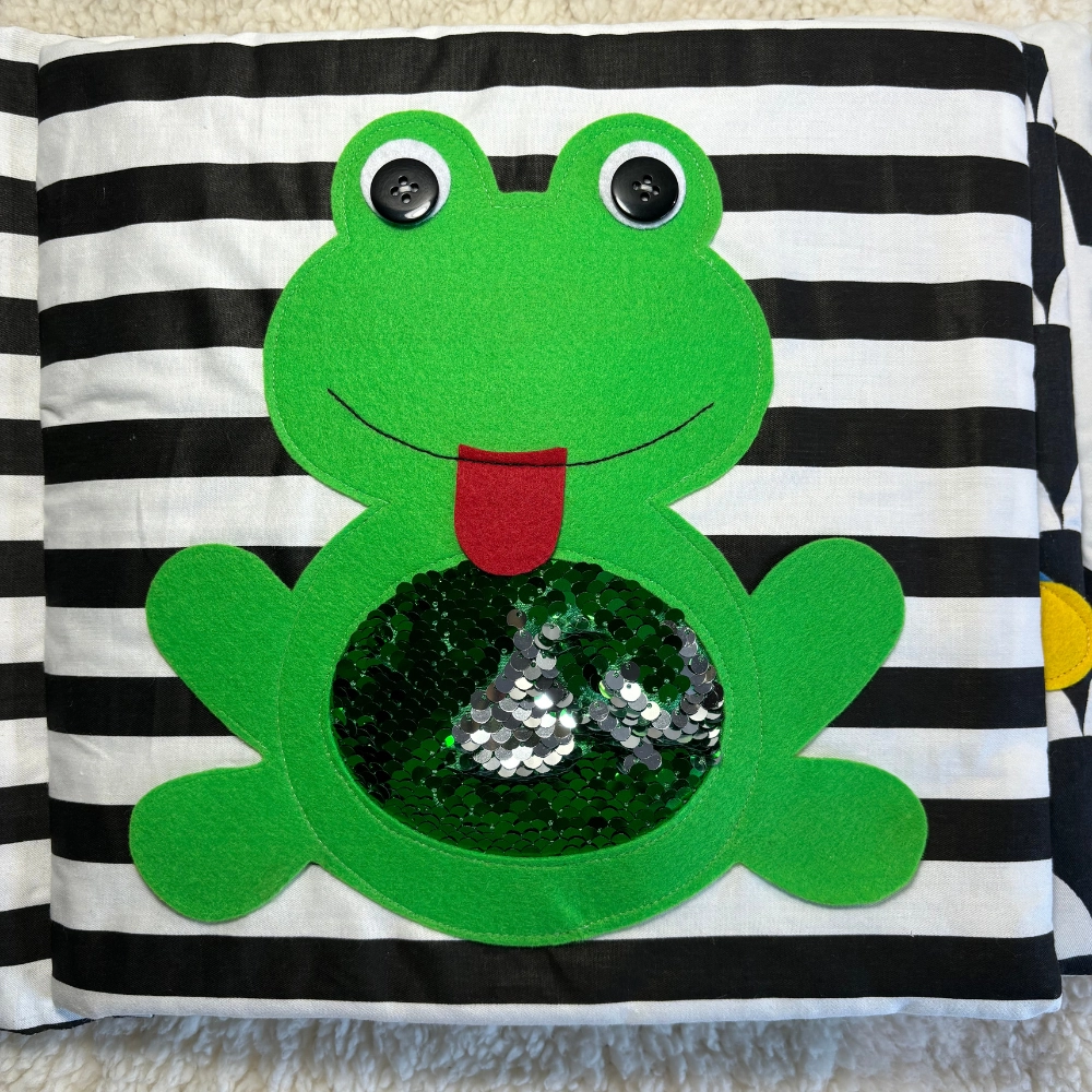 LIBRO DIDÁCTICO SENSORIAL ELEFANTE 25X25CM