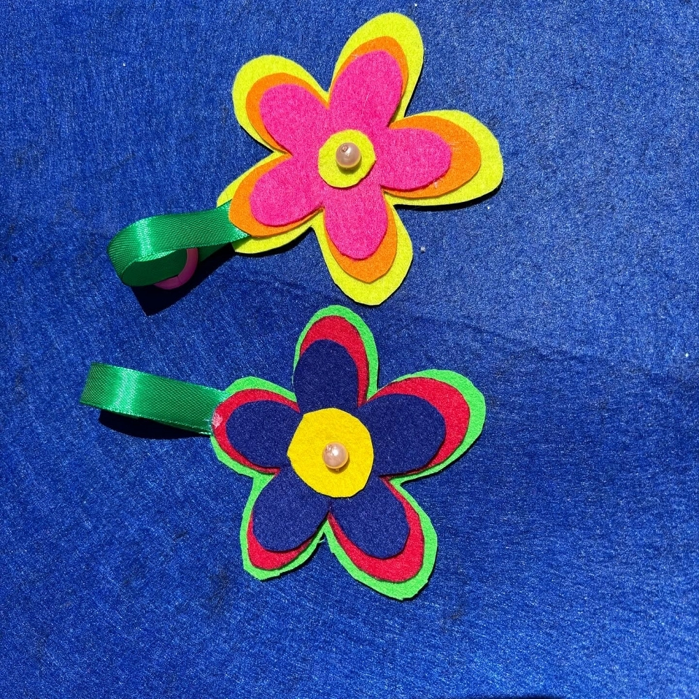 Llavero de Flor de Primavera (Feria Kolore Kolore, Irún)