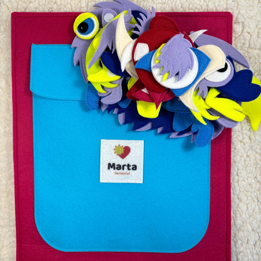 MONSTRUO DE COLORES (ROJO)