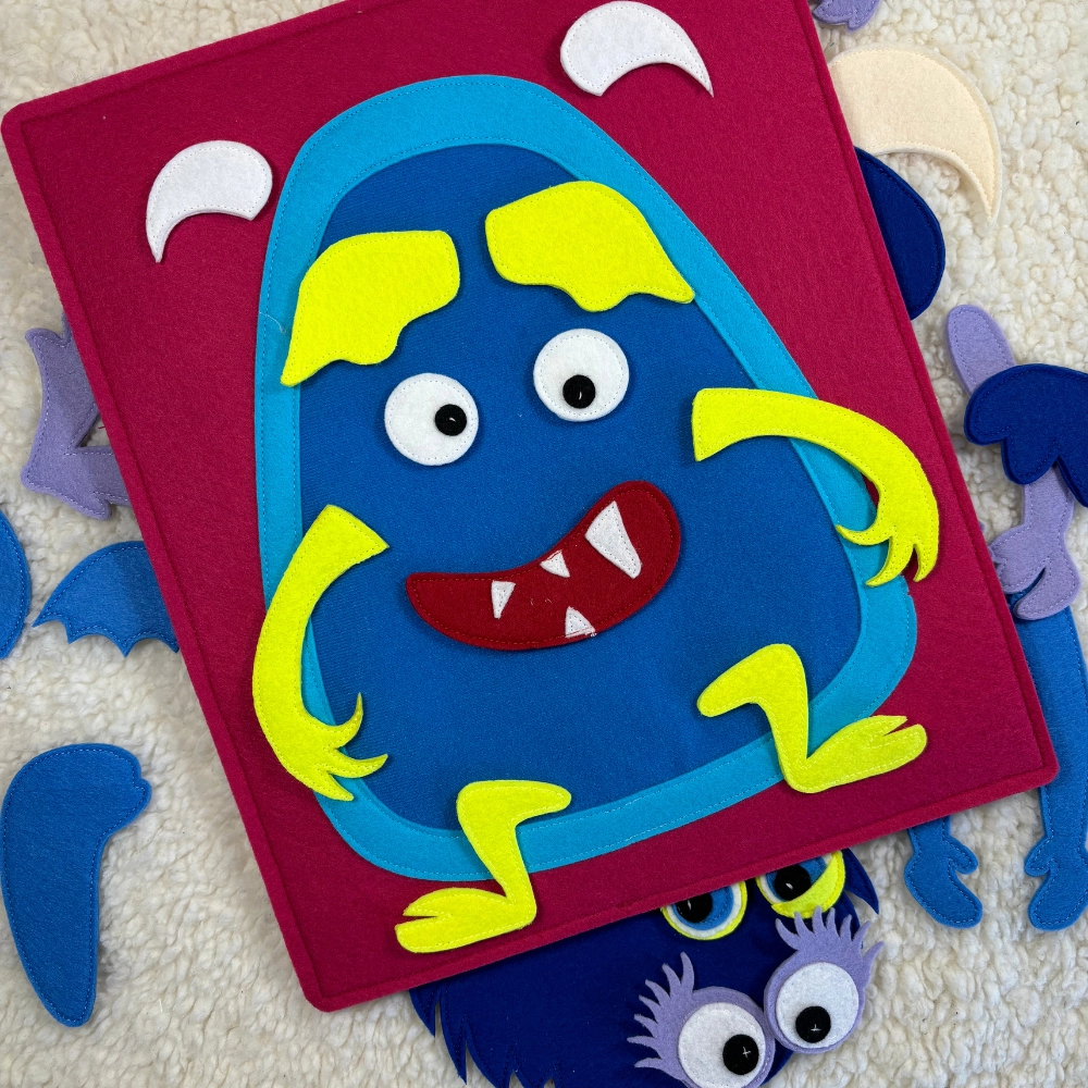 MONSTRUO DE COLORES (ROJO)