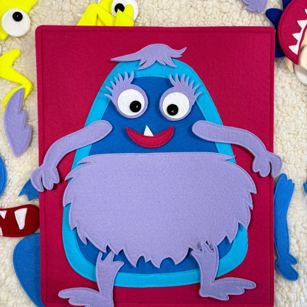 MONSTRUO DE COLORES (ROJO)