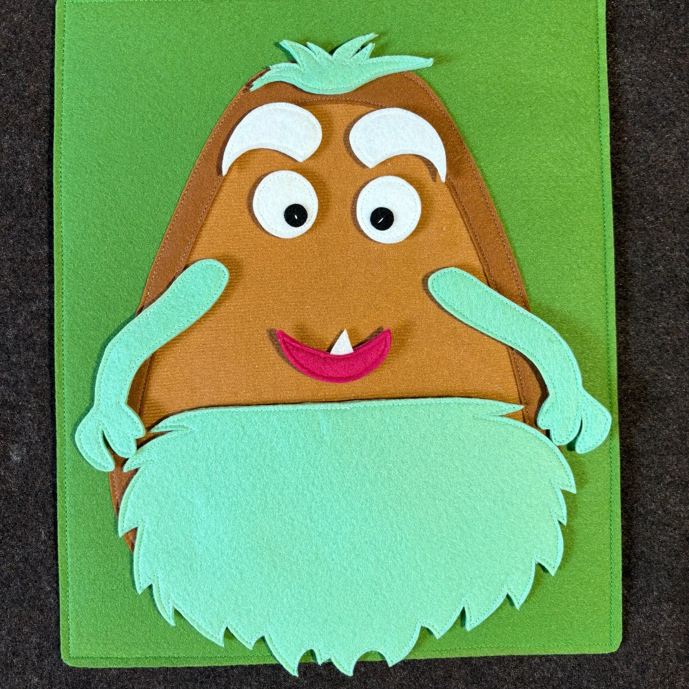 MONSTRUO DE COLORES (VERDE)
