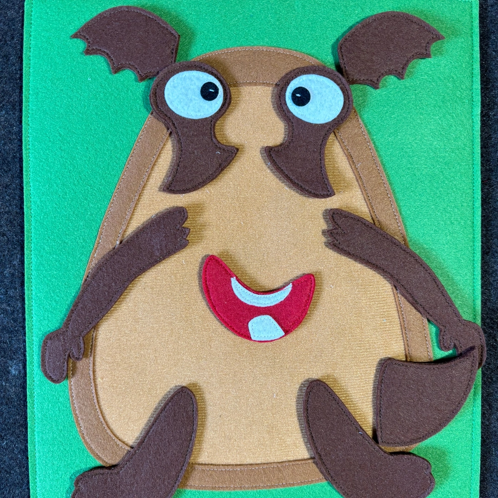 MONSTRUO DE COLORES (VERDE)