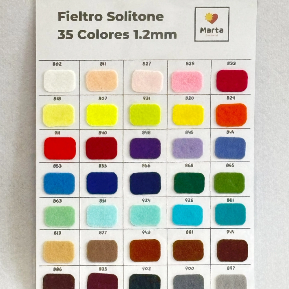 SOLITONE HARD FELT HOJA 30X20 CM 12MM COLOR 818 SOLITONE HARD FELT HOJA 30X20 CM 12MM COLOR 818