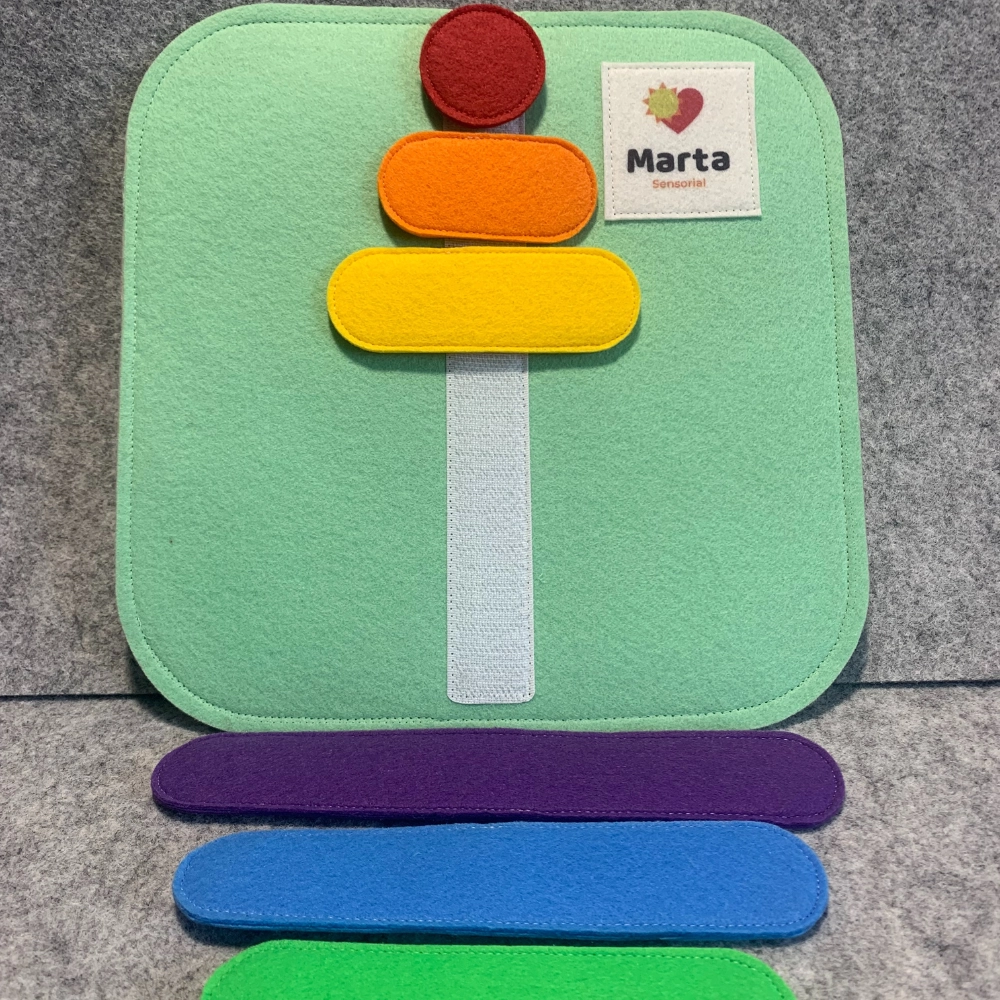 TABLERO ACTIVIDADES MANZANA CON PIRÁMIDE