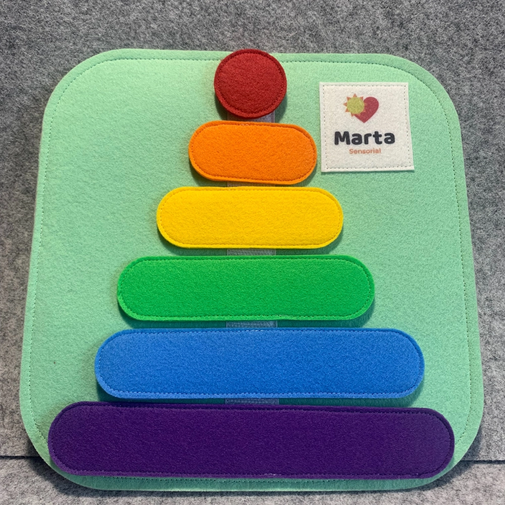 TABLERO ACTIVIDADES MANZANA CON PIRÁMIDE