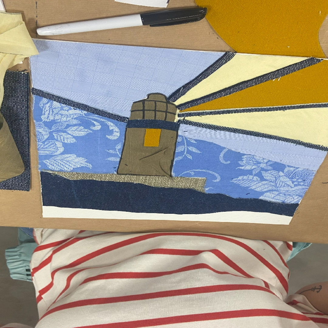 Taller creativo para adultos: Cuadro de retales textiles-(Lekuona/Errenteria)