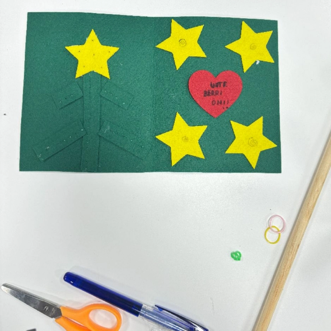 Taller de adorno móvil de fieltro-(Lekuona/Errenteria)