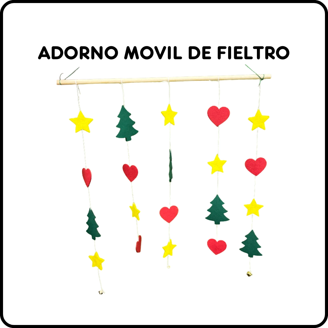 Taller de adorno móvil de fieltro-(Lekuona/Errenteria) Taller de adorno móvil de fieltro-(Lekuona/Errenteria)