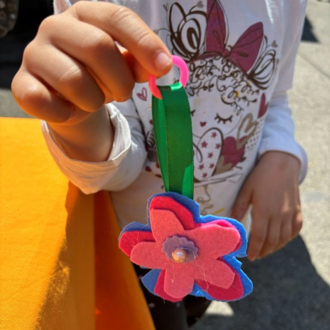 Taller infantil: Llavero de Flor de Primavera-(Feria de artesanía, Kolore Kolore/Irún)