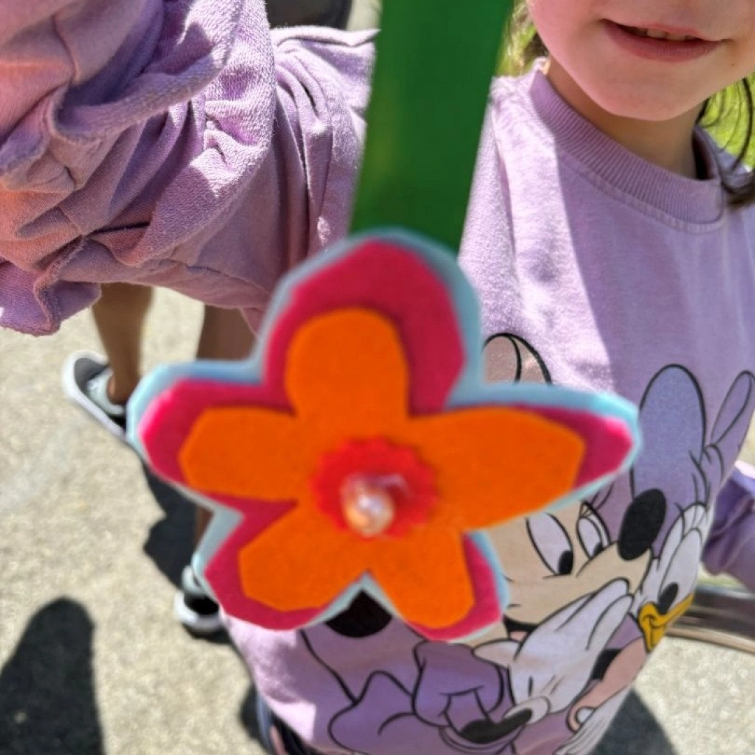 Taller infantil: Llavero de Flor de Primavera-(Feria de artesanía, Kolore Kolore/Irún)