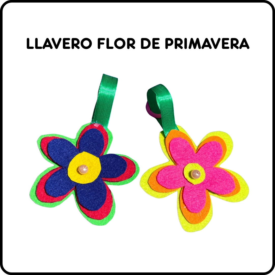 Taller infantil: Llavero de Flor de Primavera-(Feria de artesanía, Kolore Kolore/Irún) Taller infantil: Llavero de Flor de Primavera-(Feria de artesanía, Kolore Kolore/Irún)