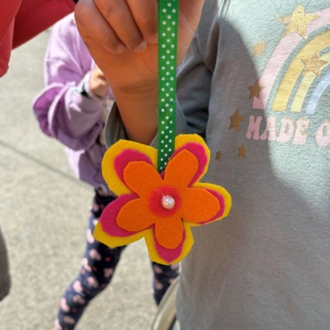 Taller infantil: Llavero de Flor de Primavera-(Feria de artesanía, Kolore Kolore/Irún)