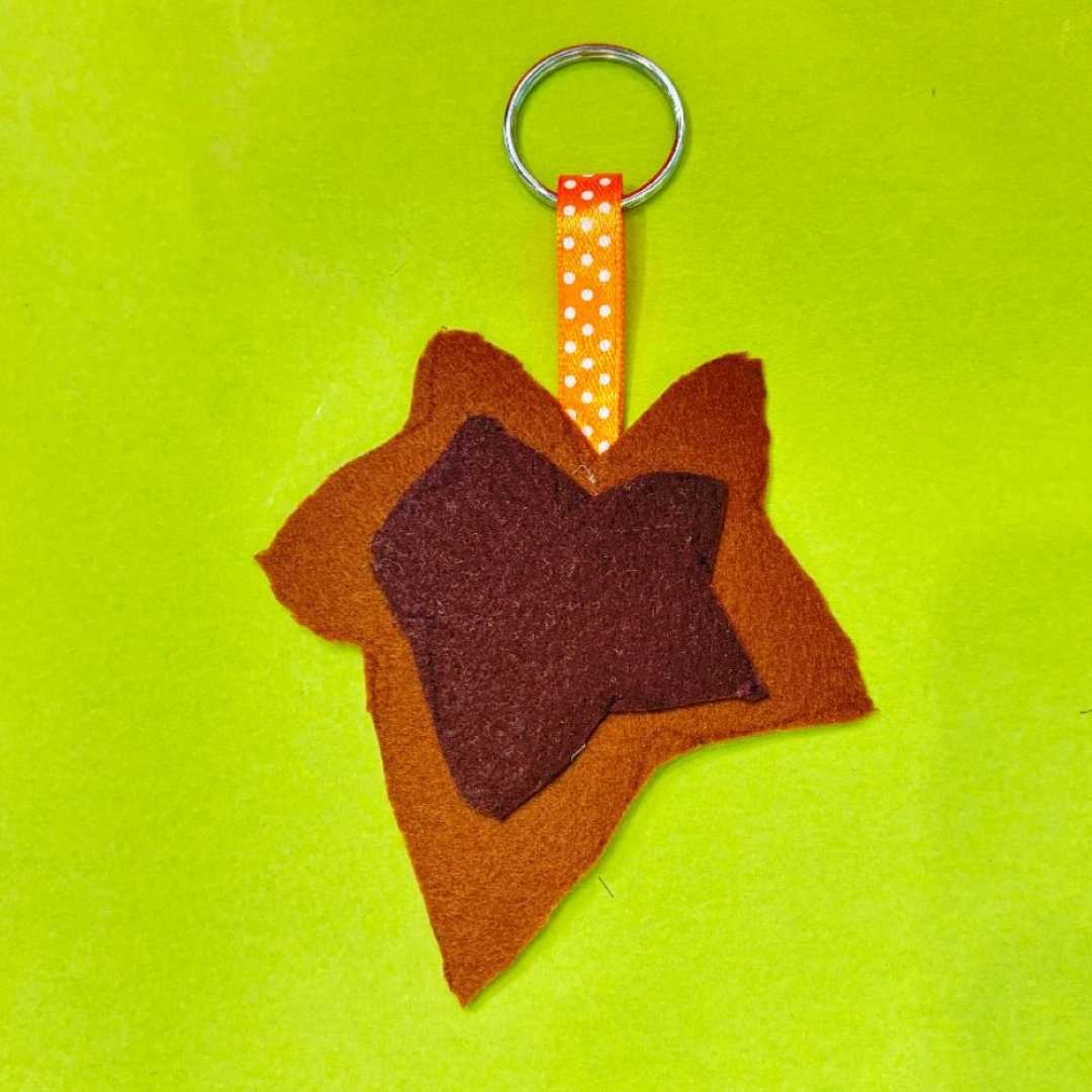 Taller  infantil: Llavero de otoño en fieltro-(Feria de artesanía/Zizurkil)