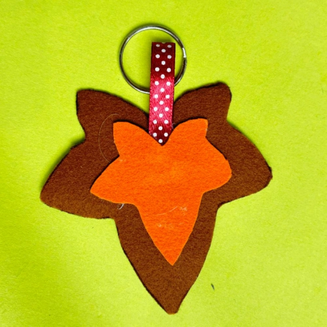Taller  infantil: Llavero de otoño en fieltro-(Feria de artesanía/Zizurkil)