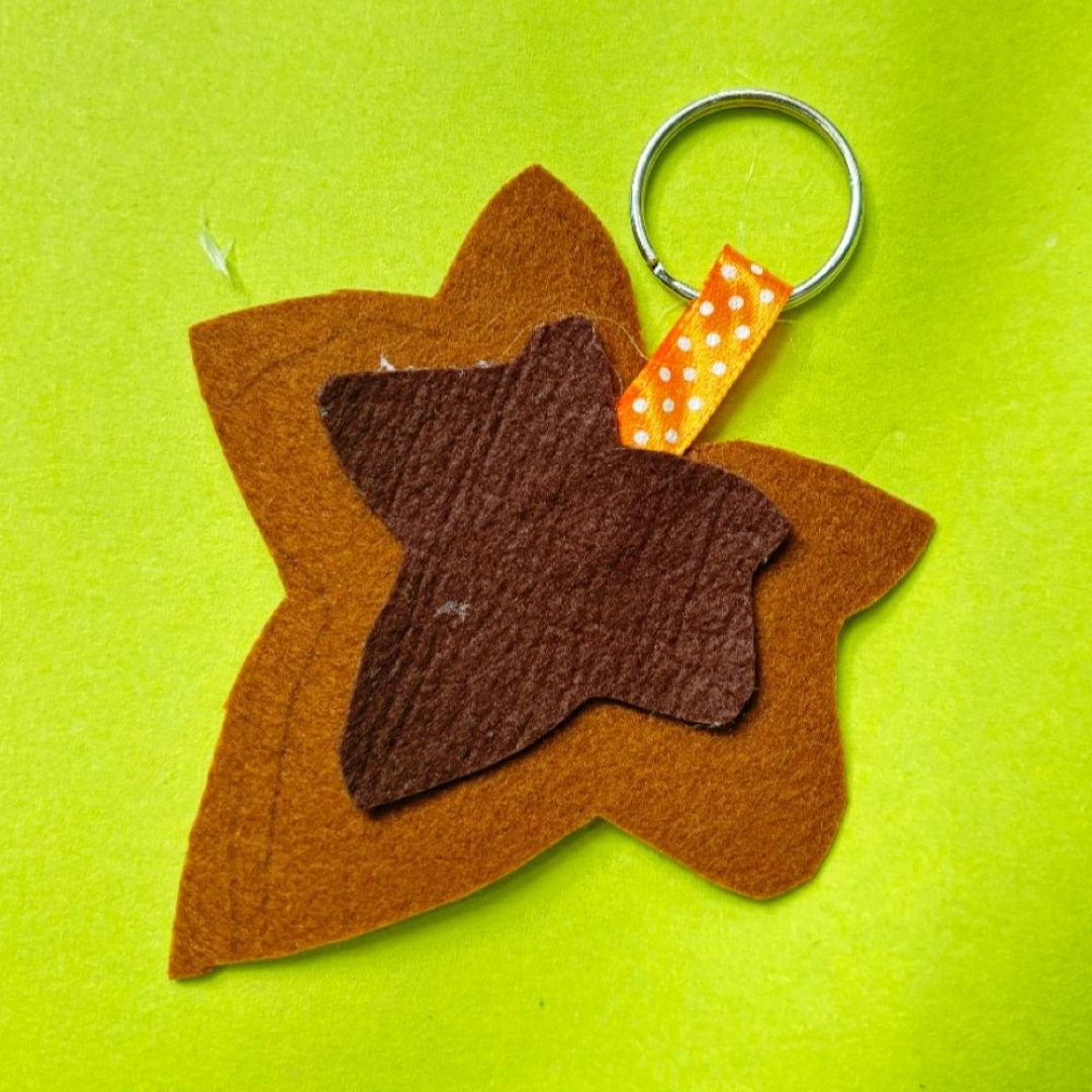 Taller  infantil: Llavero de otoño en fieltro-(Feria de artesanía/Zizurkil)