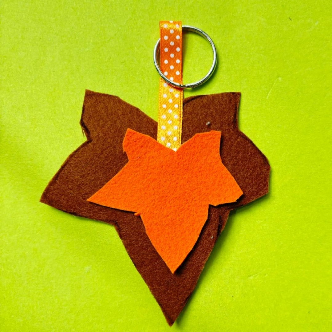 Taller  infantil: Llavero de otoño en fieltro-(Feria de artesanía/Zizurkil)