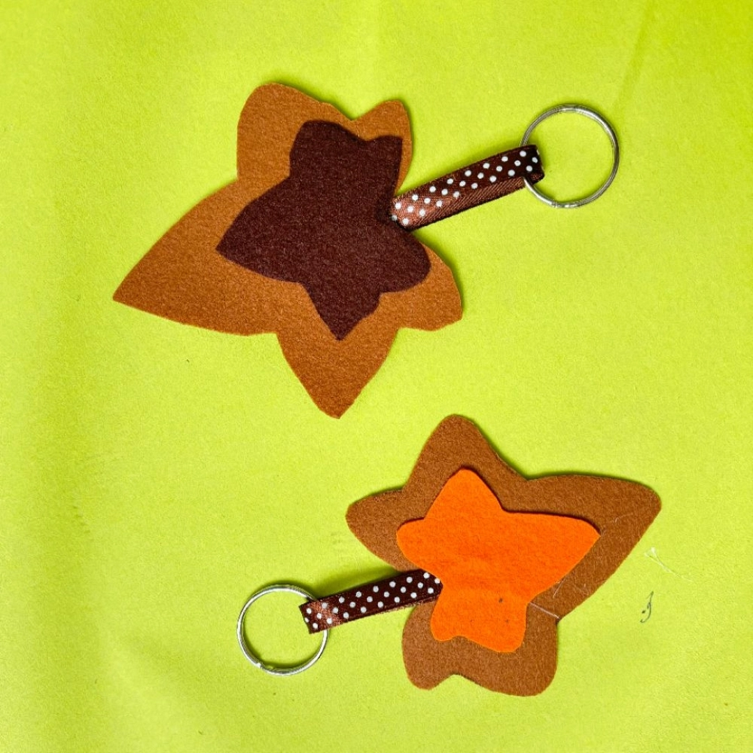 Taller  infantil: Llavero de otoño en fieltro-(Feria de artesanía/Zizurkil)