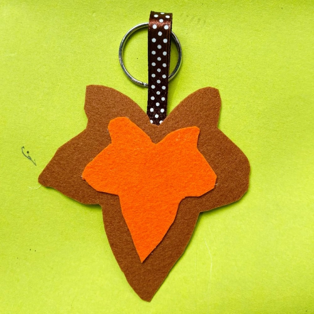 Taller  infantil: Llavero de otoño en fieltro-(Feria de artesanía/Zizurkil)