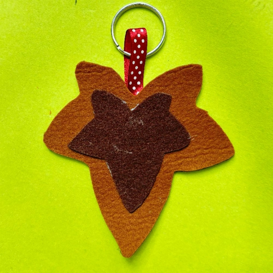 Taller  infantil: Llavero de otoño en fieltro-(Feria de artesanía/Zizurkil)