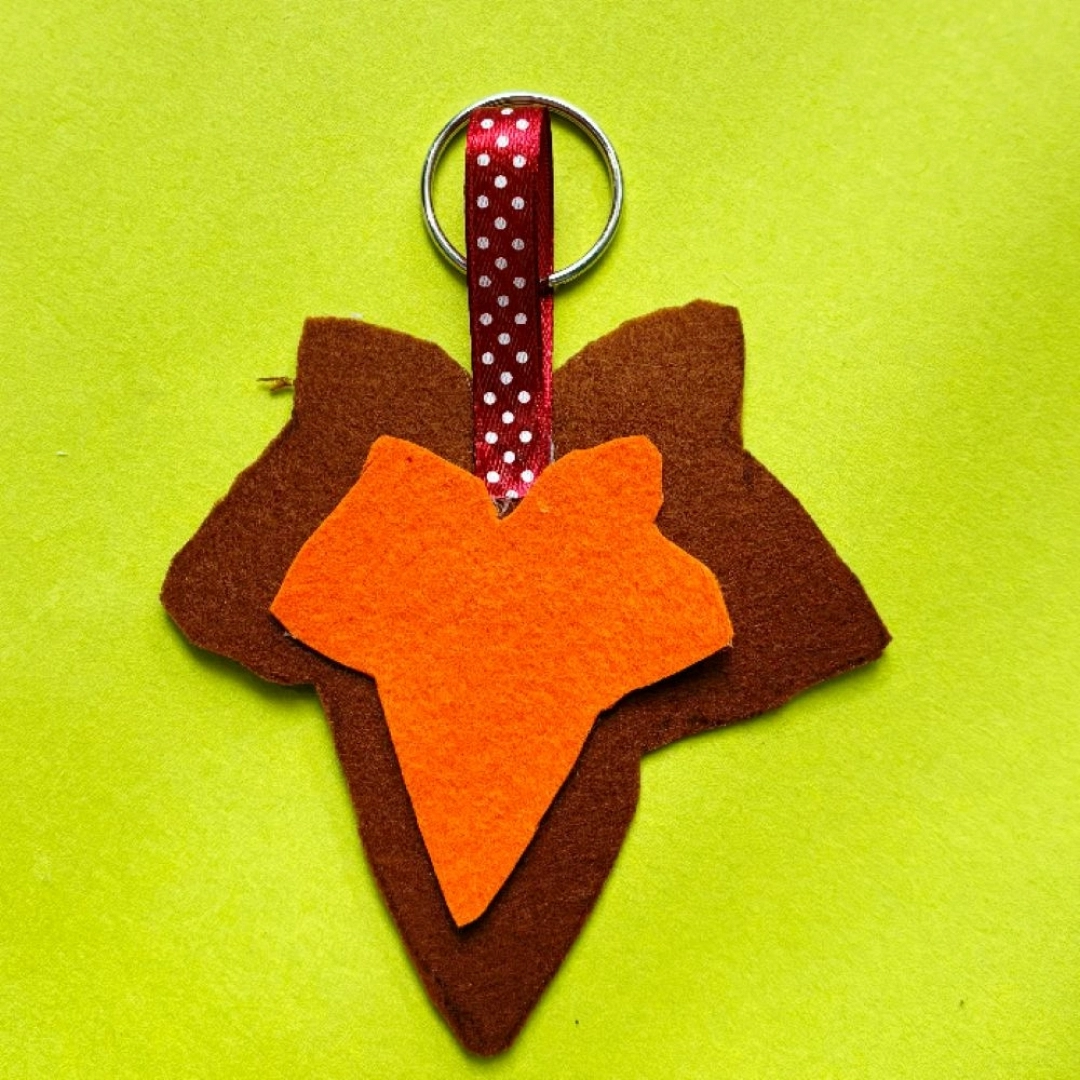 Taller  infantil: Llavero de otoño en fieltro-(Feria de artesanía/Zizurkil)