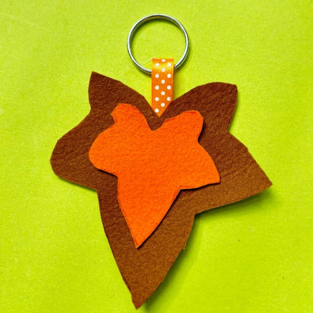 Taller  infantil: Llavero de otoño en fieltro-(Feria de artesanía/Zizurkil)