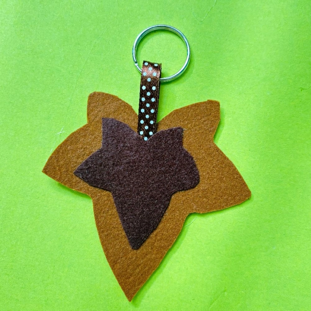 Taller  infantil: Llavero de otoño en fieltro-(Feria de artesanía/Zizurkil)