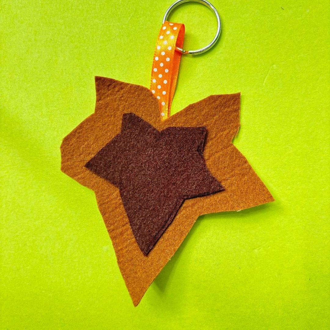 Taller  infantil: Llavero de otoño en fieltro-(Feria de artesanía/Zizurkil)