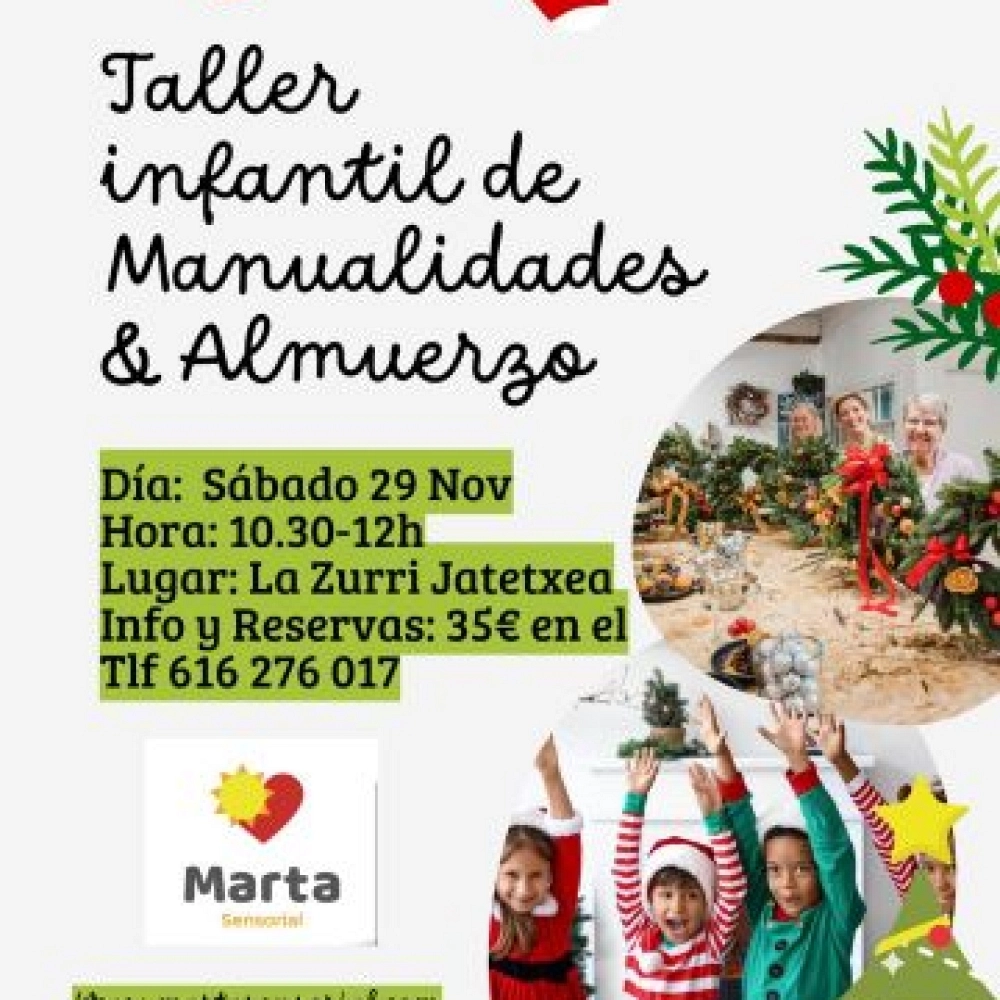Taller Infantil: Pantalones de Papá Noel en Fieltro