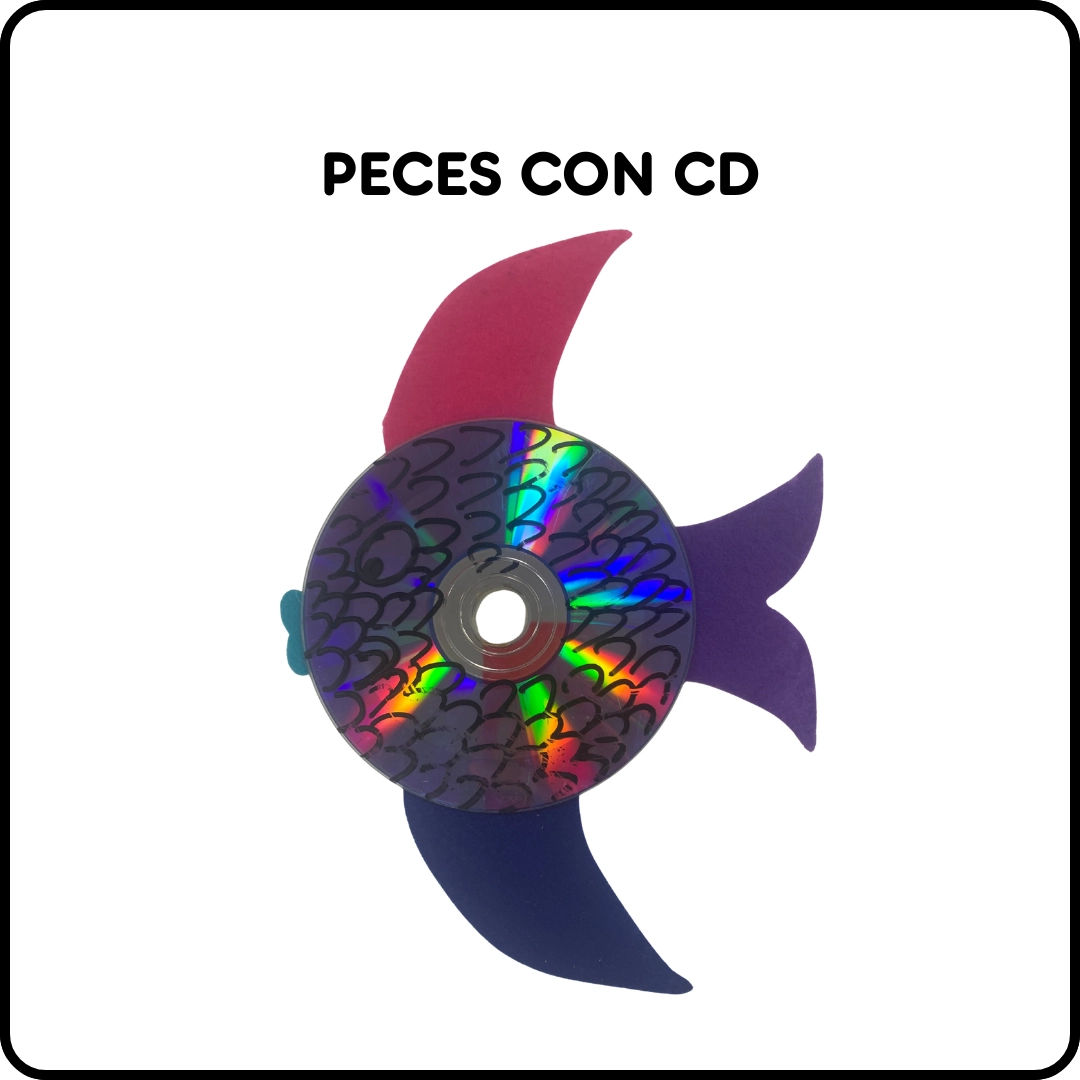 Taller infantil: Peces con CD Reciclados (Atlantikaldia, Errenteria) Taller infantil: Peces con CD Reciclados (Atlantikaldia, Errenteria)