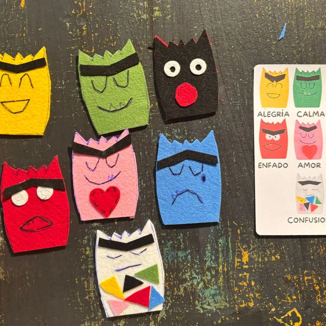 Taller infantil personalizado: Títeres de Monstruos de Colores — Educación emocional (Zegama/Oilotegi) Taller infantil personalizado: Títeres de Monstruos de Colores — Educación emocional (Zegama/Oilotegi)