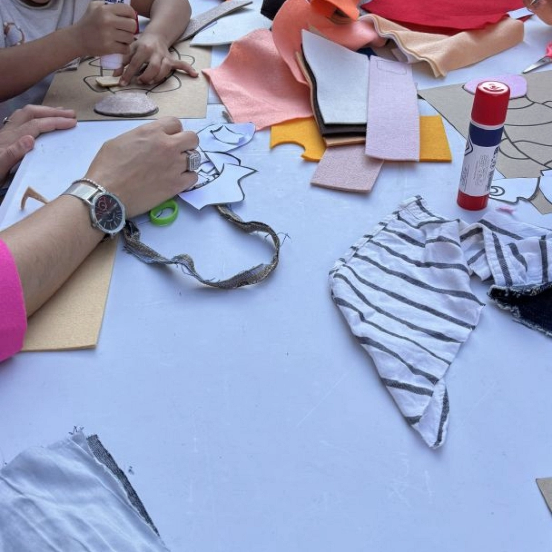 Taller infantil: Pez de retales — Atlantikaldia, Errenteria