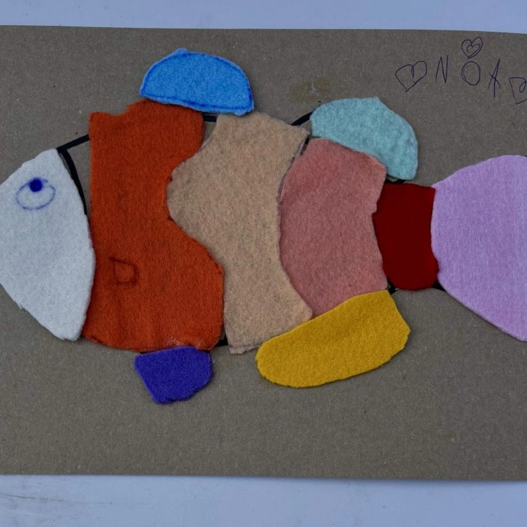 Taller infantil: Pez de retales — Atlantikaldia, Errenteria