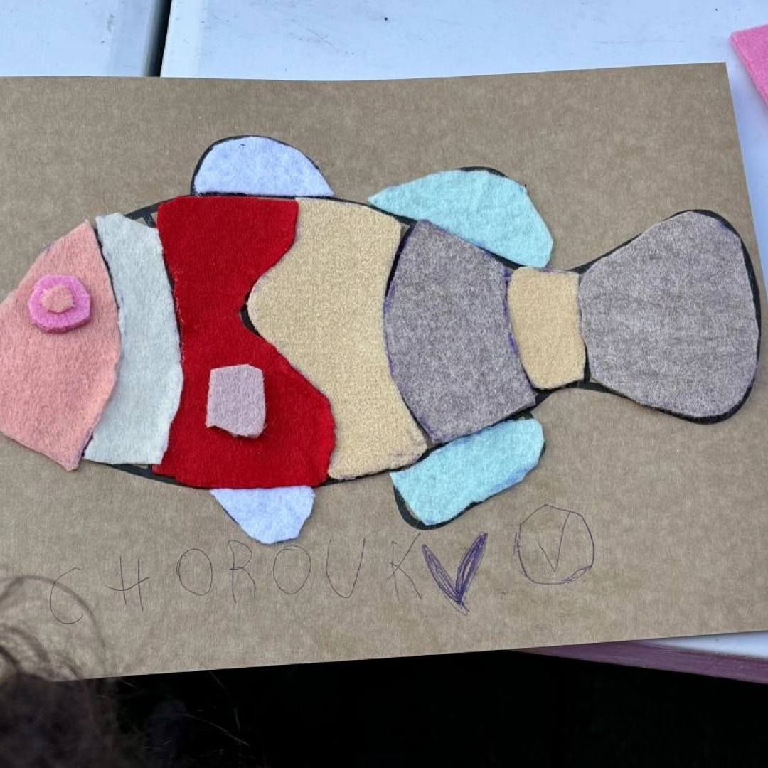 Taller infantil: Pez de retales — Atlantikaldia, Errenteria