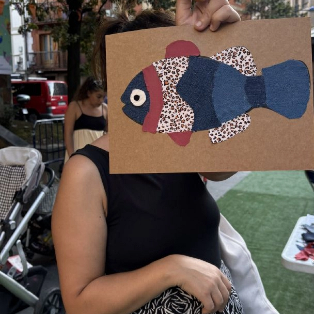 Taller infantil: Pez de retales — Atlantikaldia, Errenteria