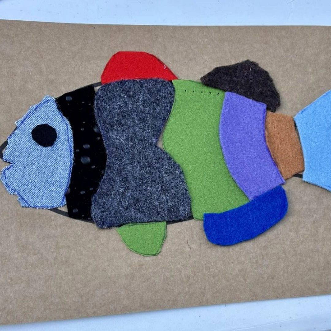 Taller infantil: Pez de retales — Atlantikaldia, Errenteria