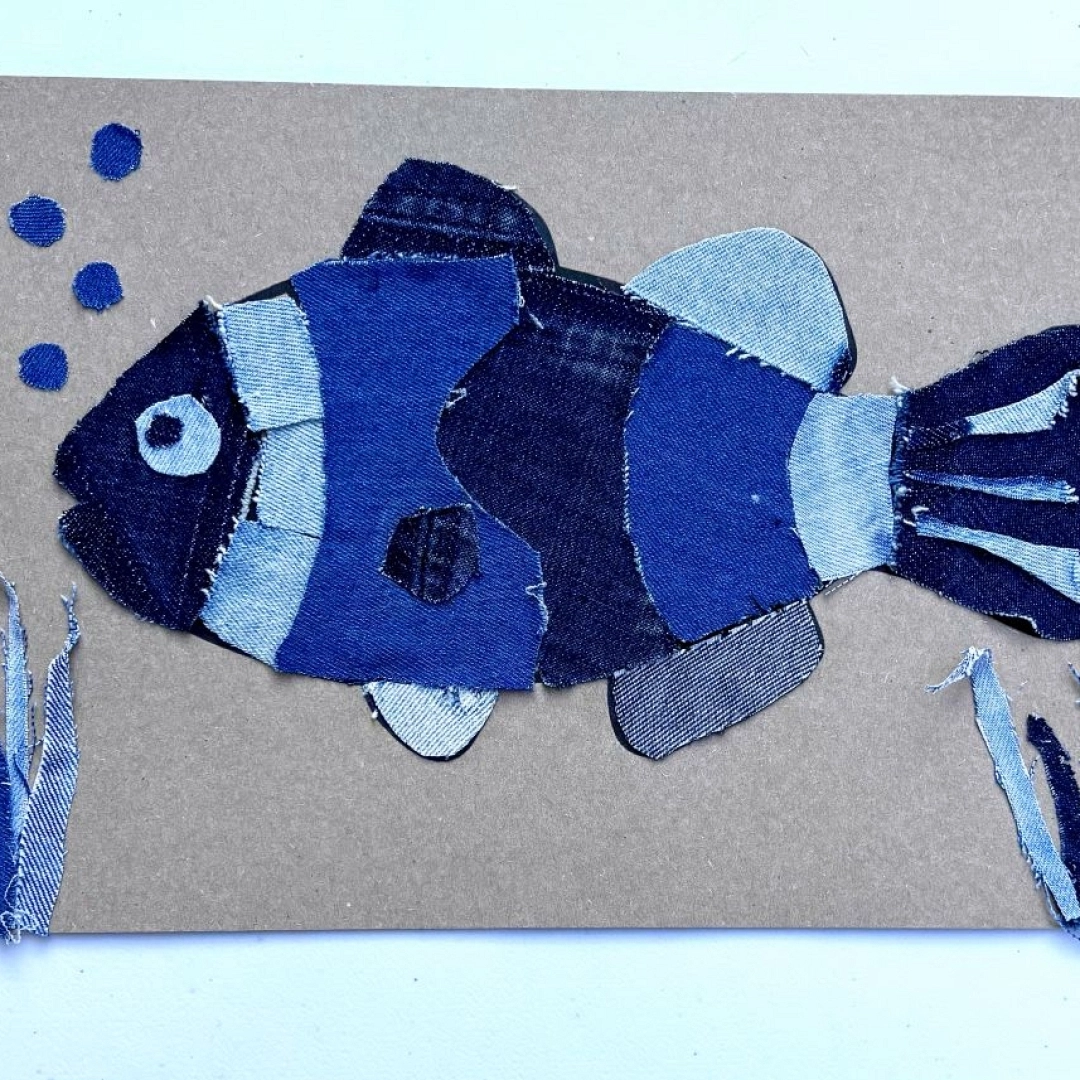 Taller infantil: Pez de retales — Atlantikaldia, Errenteria