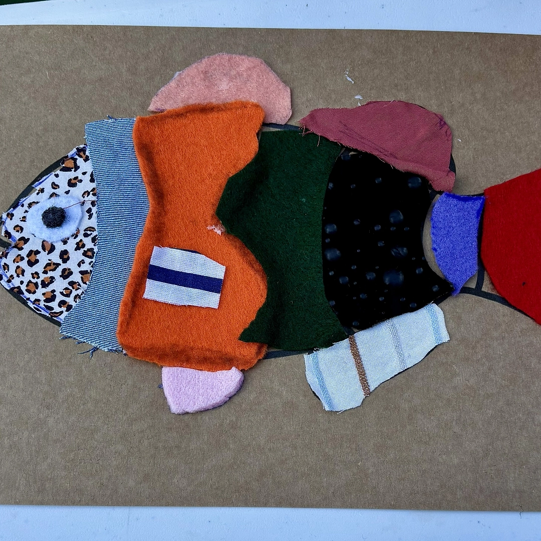 Taller infantil: Pez de retales — Atlantikaldia, Errenteria