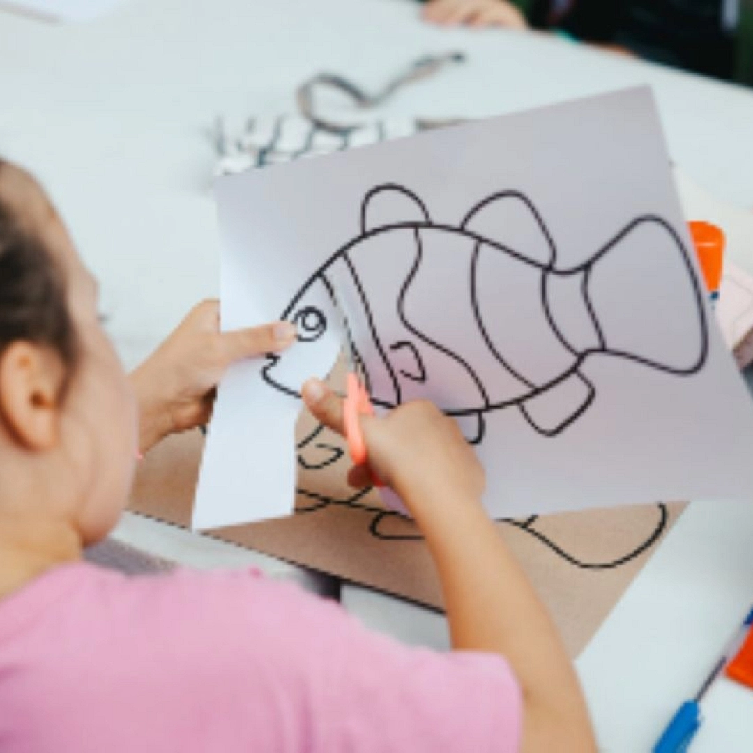 Taller infantil: Pez de retales — Atlantikaldia, Errenteria