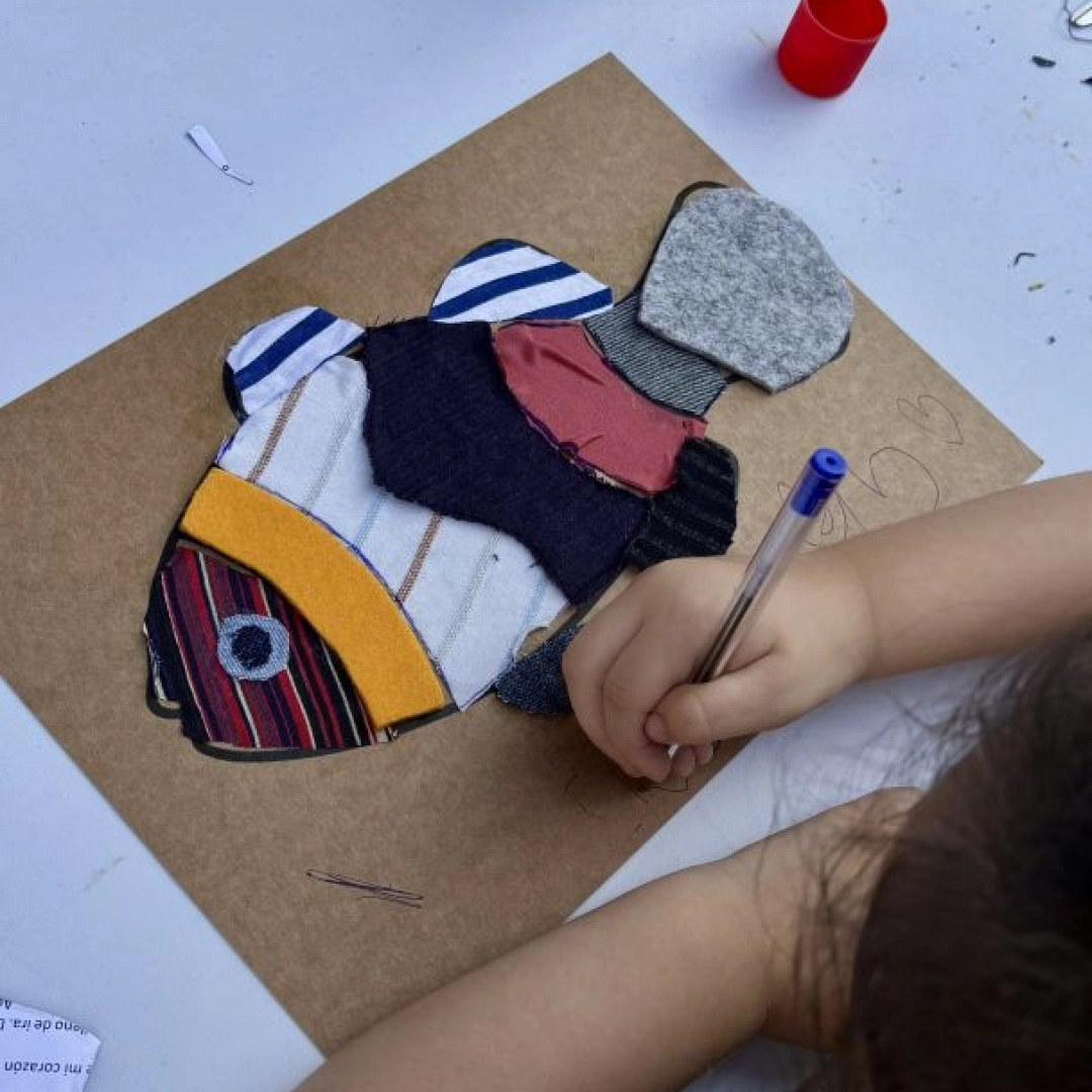 Taller infantil: Pez de retales — Atlantikaldia, Errenteria