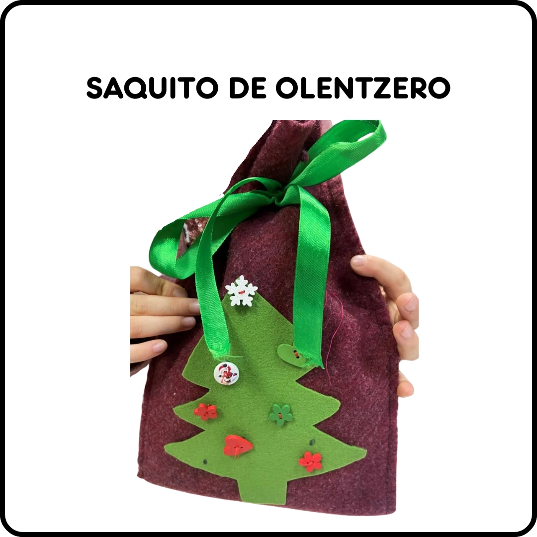 Taller infantil: Saquito de Navidad en fieltro — Asociación de Vecinos de Alaberga, Errenteria Taller infantil: Saquito de Navidad en fieltro — Asociación de Vecinos de Alaberga, Errenteria