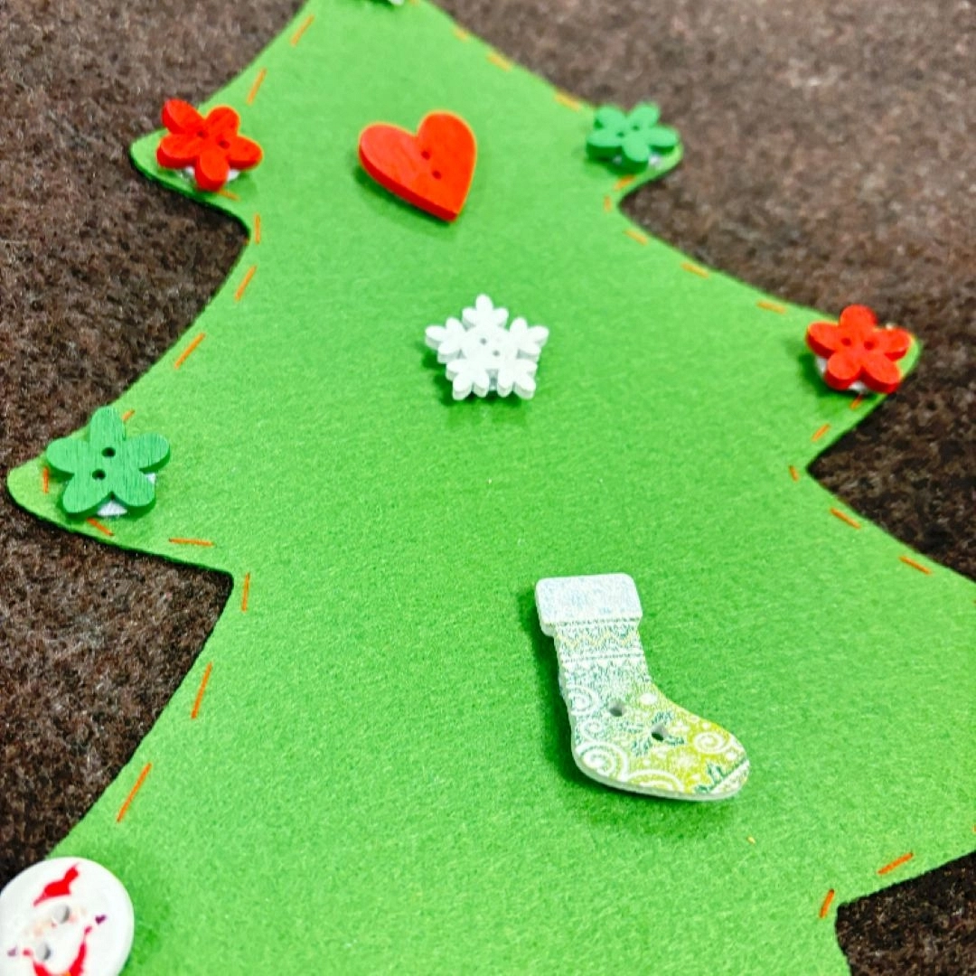 Taller infantil: Saquito de Olentzero en fieltro — Asociación de Vecinos de San Miguel, Irún