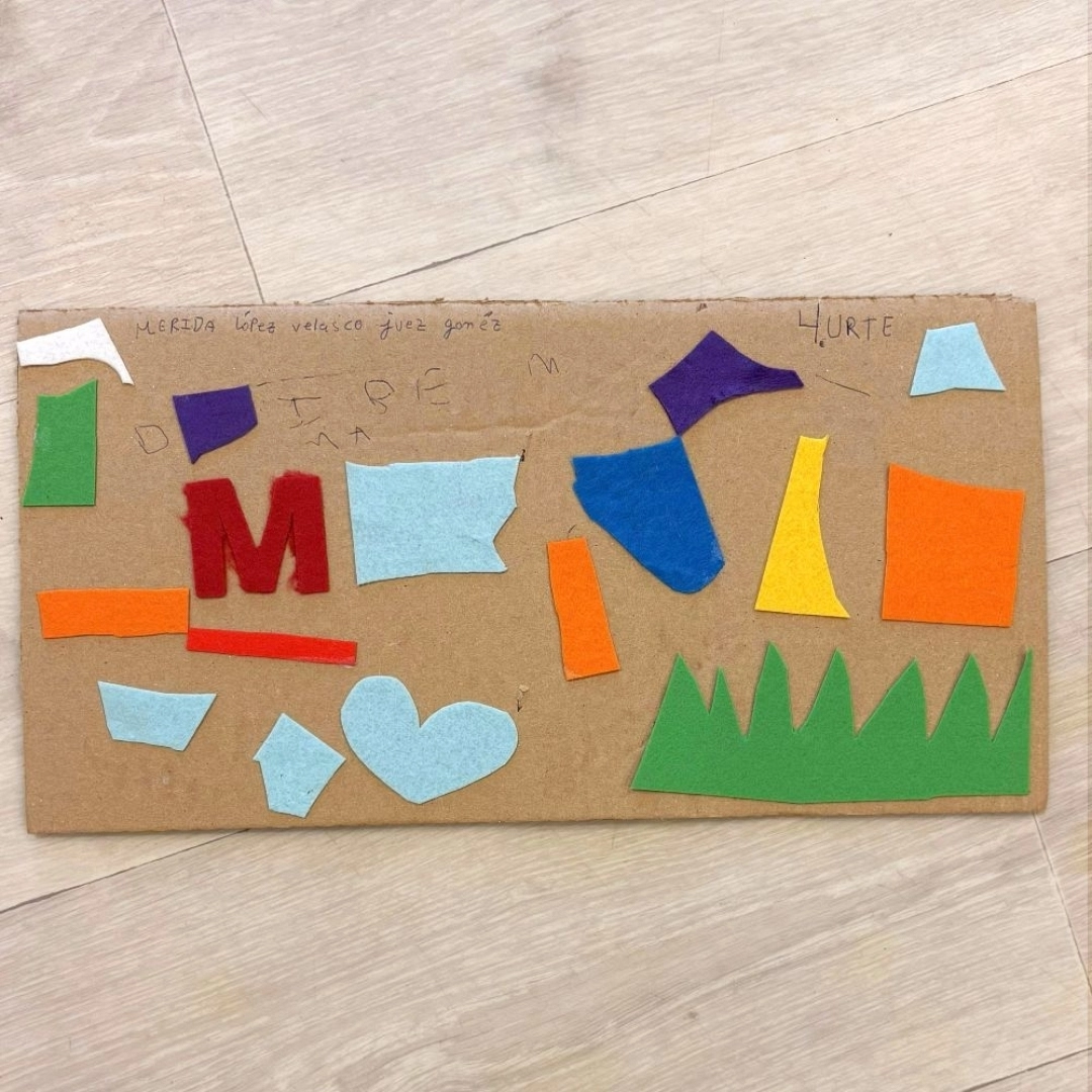 Taller infantil y familiar: Tótem de cartón y fieltro — Asociación de Vecinos de San Miguel, Irun