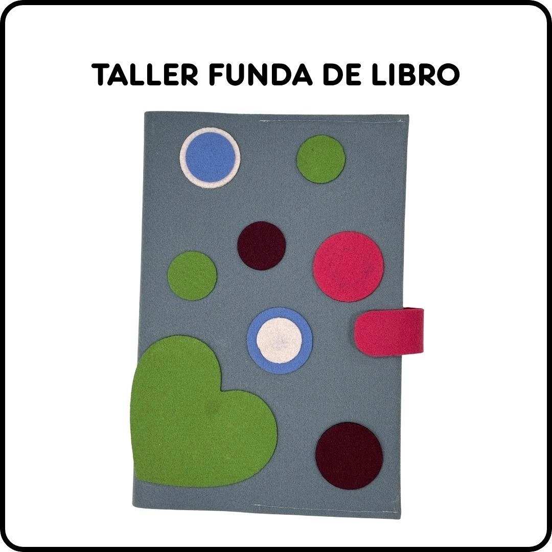 Taller para adultos: Funda para Libro de Fieltro-(Lekuona/Errenteria) Taller para adultos: Funda para Libro de Fieltro-(Lekuona/Errenteria)