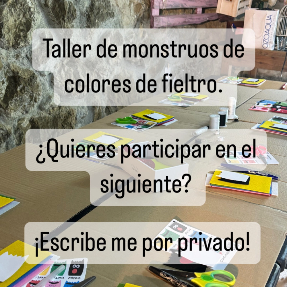 Títeres de Monstruos de Colores – Educación Emocional en Zegama (Oilotegi)